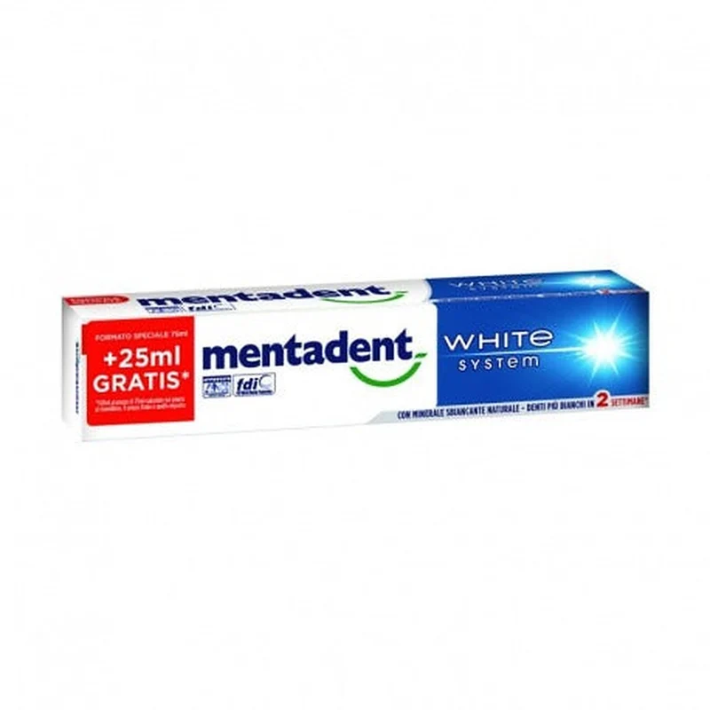 Mentadent White System 100 ml — Dentifricio