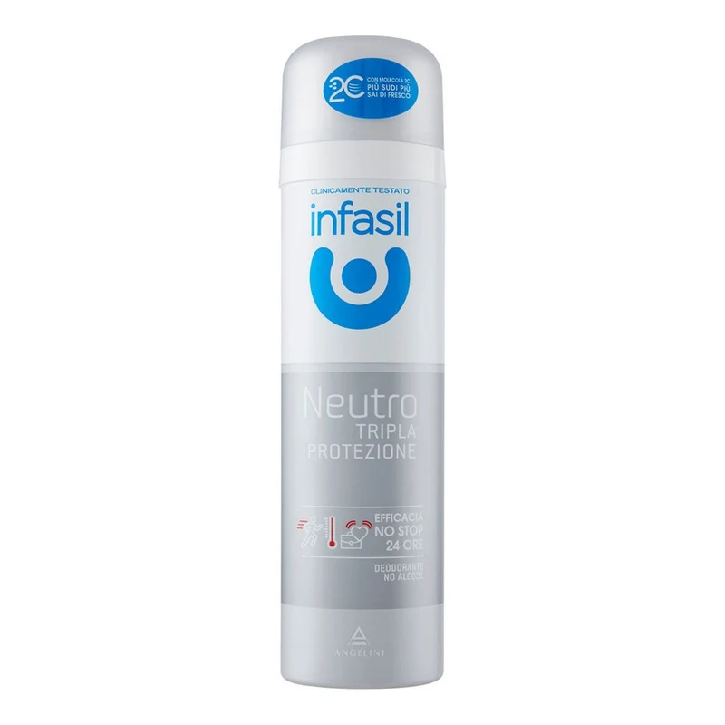 Infasil Neutro Tripla Protezione Deodorante 150 ml — Deodorante spray