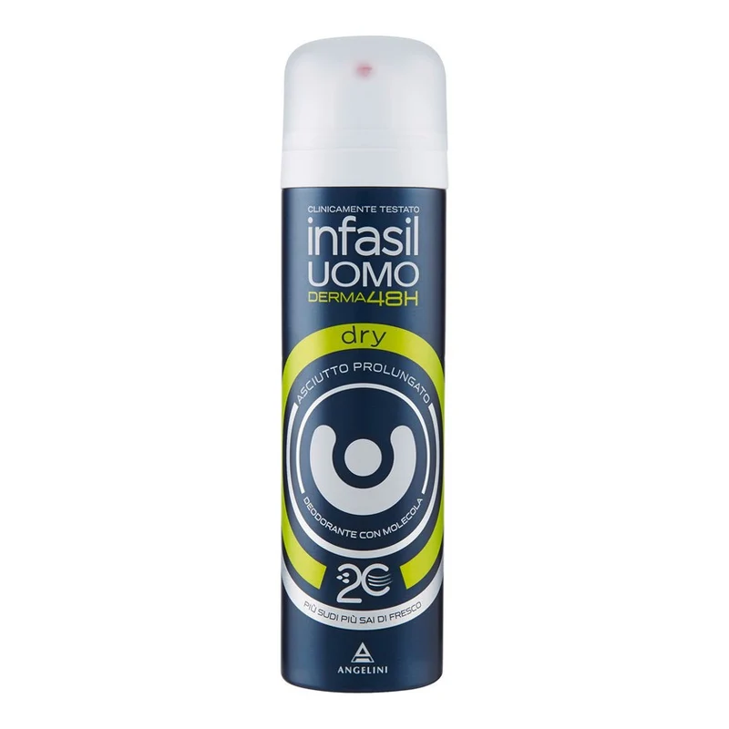 Infasil Uomo Derma 48H Asciutto Prolungato 150 ml — Deodorante spray