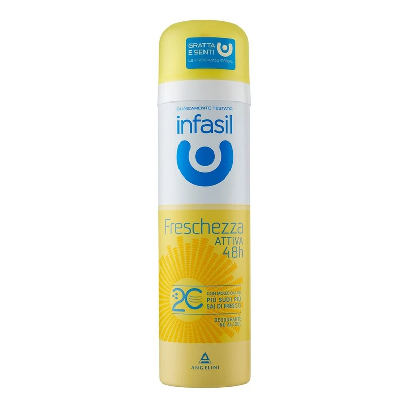 Infasil Deodorante Freschezza Attiva 48H 150 ml — Deodorante spray