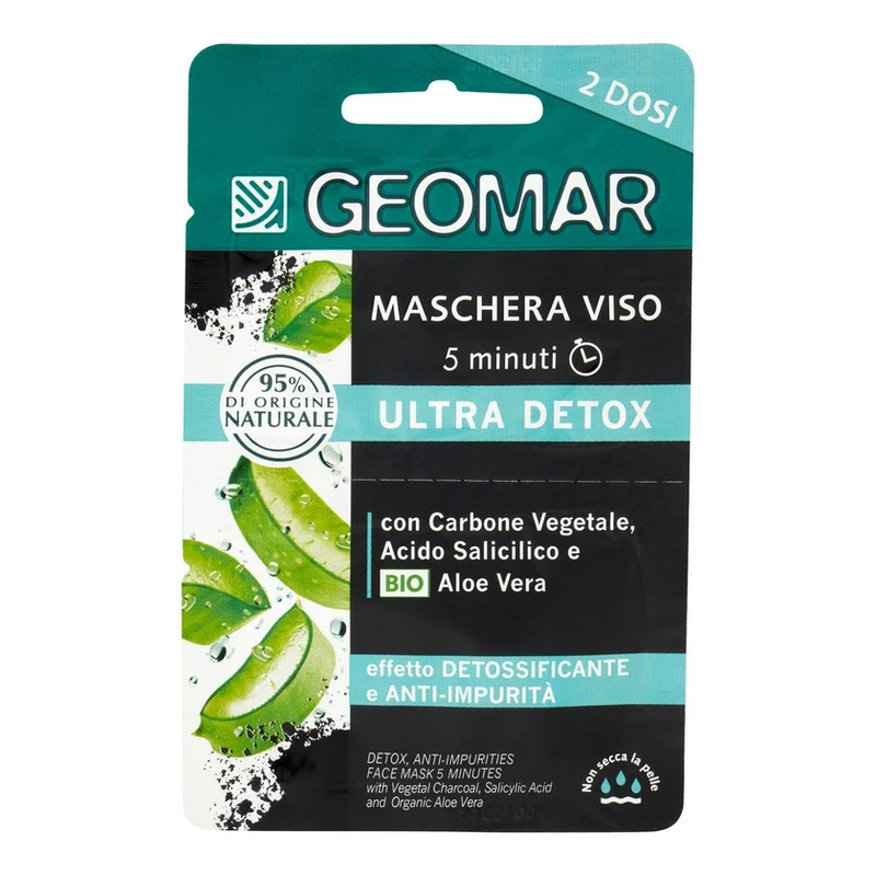 Geomar Maschera Viso Detox 15 ml — Maschera viso