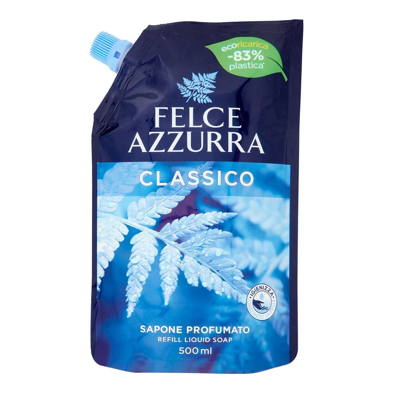 Felce Azzurra Classico 500 ml — Ricarica Sapone Liquido
