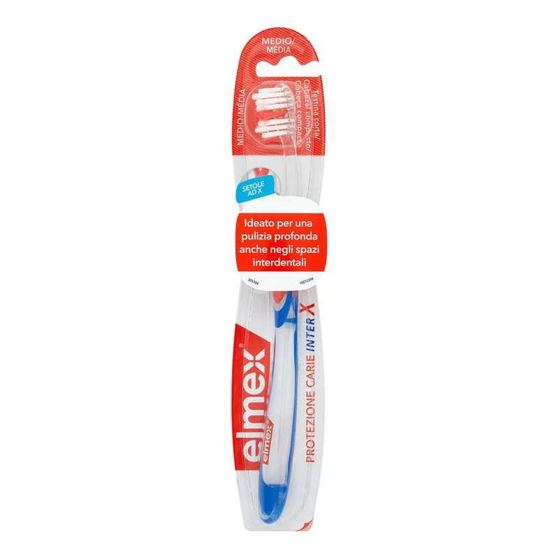 Elmex Interx Spazzolino Protezione Carie Testina Corta — Spazzolino da denti